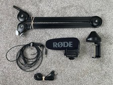 Microfone Rode VideoMic Pro Plus (Videomic) com carregador, cabo auxiliar e suporte de mesa!, usado comprar usado  Enviando para Brazil