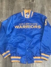 Jaqueta Bombardeiro Masculina Vintage Starter Golden State Warriors Cetim Tamanho Médio comprar usado  Enviando para Brazil