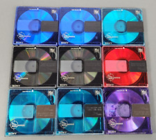 X9 Sony Color Collection (4) 74 80 min MiniDiscs MD L4 comprar usado  Enviando para Brazil