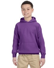 Moletom com capuz pulôver casual lã peso pesado infantil UNISSEX ROXO, usado comprar usado  Enviando para Brazil