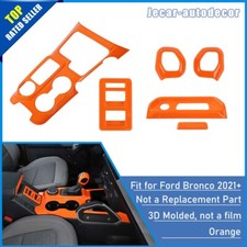Kit de tampa de painel de guarnição botão câmbio câmbio central laranja para Ford Bronco 2021+, usado comprar usado  Enviando para Brazil
