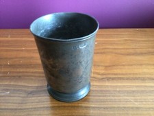 Antique pewter beaker for sale  BANBURY