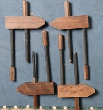Wooden clamps x8. for sale  HEBDEN BRIDGE