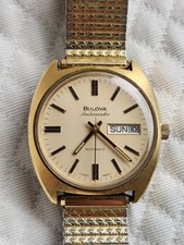 Vintage Bulova Ambassador relógio masculino automático funcionando em bom estado  comprar usado  Enviando para Brazil