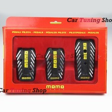 Pedais de embreagem 3 peças/conjunto estilo Momo alumínio preto MT carro antiderrapante freio a gás comprar usado Pedais de embreagem 3 peças/conjunto estilo Momo alumínio preto MT carro antiderrapante freio a gás comprar usado  Enviando para Brazil