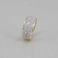 Pave ring 585 gebraucht kaufen  Bochum