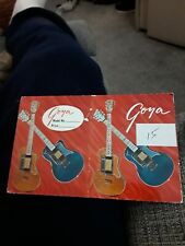 Goya guitars cool for sale  La Mesa