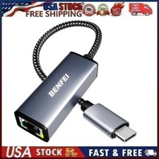 Adaptador BENFEI USB-C para Ethernet, USB Tipo-C (Thunderbolt 3/4) para RJ45 Gigabit comprar usado  Enviando para Brazil
