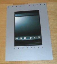 Folheto Range Rover Vogue SE 1988 comprar usado  Enviando para Brazil