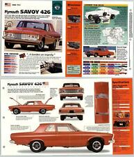 Plymouth savoy 426 for sale  SLEAFORD