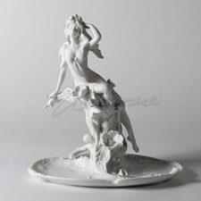 Escultura de arte moderna porcelana maçante polonês abstrato jovem Arnover menina estátua comprar usado  Enviando para Brazil