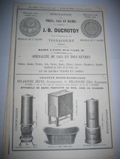 Pub 1878 delaroche d'occasion  Expédié en Belgium