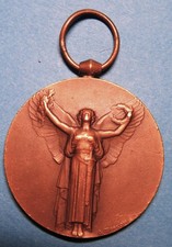 Medaille interalliee bronze d'occasion  France