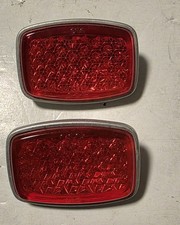 Par de refletores vermelhos originais parachoque traseiro Mercedes Benz 190 raro comprar usado  Enviando para Brazil
