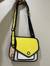 Bolsa de desenho animado 2D estilo quadrinhos - bolsa anime/bolsa de ombro crossover - amarela comprar usado  Enviando para Brazil