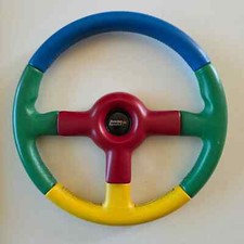 ✅ Volante multicolorido original Momo Benetton F1 FRETE GRÁTIS ✅ comprar usado  Enviando para Brazil