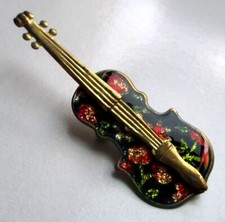 Ancienne broche contrebasse d'occasion  Perros-Guirec