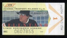 Adriano celentano biglietto usato  Vezza d'Alba