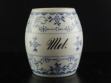 Usado, Antique Rare Art Déco Pot Mel Farine Porcelaine Theodor Paetsch Francfort comprar usado  Enviando para Brazil