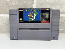 Cartucho Super Mario World SNES somente autêntico testado - Super Nintendo, usado comprar usado  Enviando para Brazil
