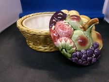 Sarreguemines majolica tureen for sale  HAVERFORDWEST