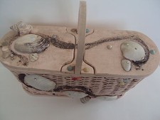 Vintage pink wicker for sale  Orland Park