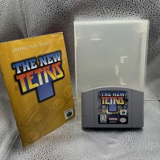 The New Tetris (Nintendo 64 N64, 1999) Com Manual + Estojo Clamshell Testado comprar usado The New Tetris (Nintendo 64 N64, 1999) Com Manual + Estojo Clamshell Testado comprar usado  Enviando para Brazil
