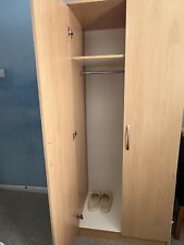 Double wardrobe oak for sale  DIDCOT