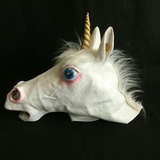 unicorn head mask for sale  Wesley Chapel