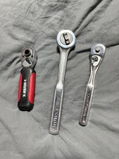 Llave de vaso de trinquete Craftsman usada 3/8" segunda mano  Embacar hacia Mexico