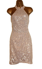 Lipsy silver nude for sale  HENLEY-ON-THAMES
