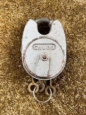 Chubb battleship padlock for sale  UK
