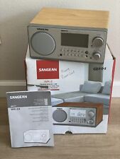 Receptor de rádio Sangean WR-2 mesa AM/FM/RDS LCD sintonizador digital nogueira - Usado comprar usado  Enviando para Brazil