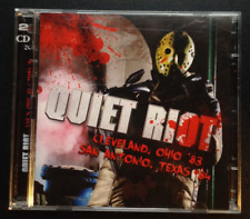 QUIET RIOT CLEVELAND, OHIO '83 SAN ANTONIO TEXAS '84 2 CD comprar usado  Enviando para Brazil