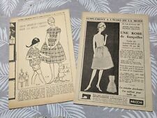 Lot patrons robe d'occasion  Cognin
