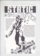 Quadro de apoio estático de quadrinhos - 6,75 x 10,75 - DC Milestone Comics comprar usado  Enviando para Brazil