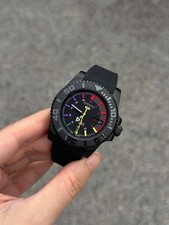 Seikmod Tactical Diver Black PVD | Rainbow Dial NH36 Aut | Sapphire | Rubber, usado comprar usado  Enviando para Brazil