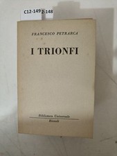 Trionfi petrarca bur usato  Carpi