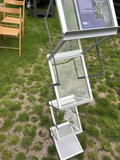 Folding magazine rack for sale  GRANTHAM