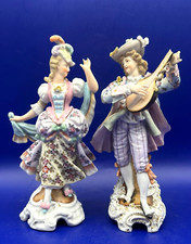 Pair antique sitzendorf for sale  LONDON