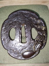 Tsuba japon antique d'occasion  Noisy-le-Grand