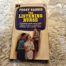 The Listening Nurse Medical Romance Paperback by Peggy Gaddis Macfadden 1969, usado comprar usado  Enviando para Brazil