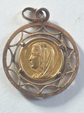 Medaille religieuse vierge d'occasion  La Flotte