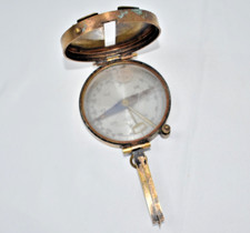 Old brass compass d'occasion  Expédié en Belgium