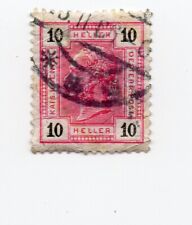 Timbre autriche 1905 d'occasion  Salles