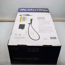 Combo de torneira e chuveiro de mão Mediterraneo Rain Shower preto 2 alças - sujo comprar usado  Enviando para Brazil