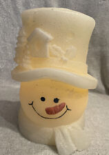 Flameless snowman candle for sale  Springfield