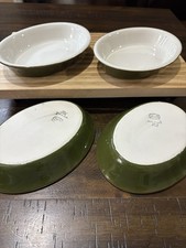 dish set green stoneware for sale  Tomball
