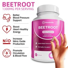 1~3PACOTES Cápsulas Orgânicas de Raiz de Beterraba Rosabella Energia Natural Aumenta a Pressão Arterial, usado comprar usado  Enviando para Brazil