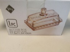 Butterdose glas deckel gebraucht kaufen  Herten